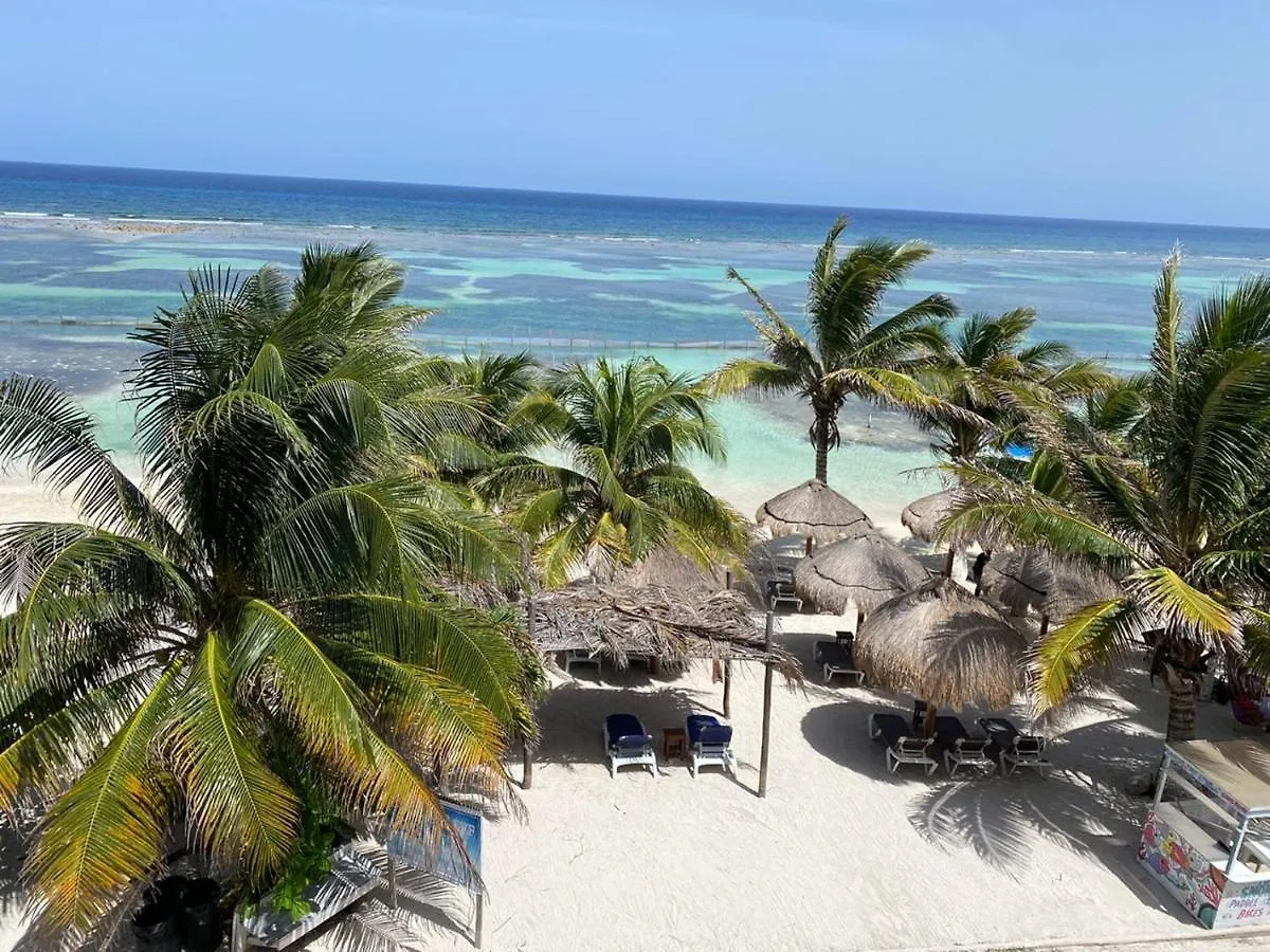 Hotel Blue Reef Frente Al Mar Mahahual Mexiko